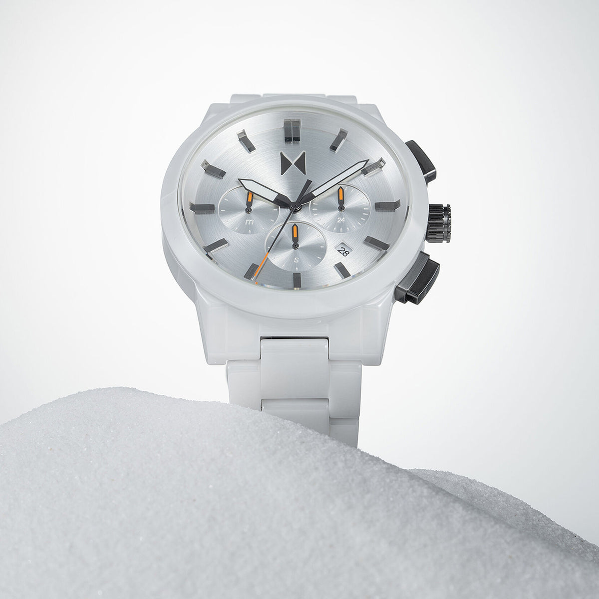 Chrono II Ceramic | Gloss White | 44MM - image 7