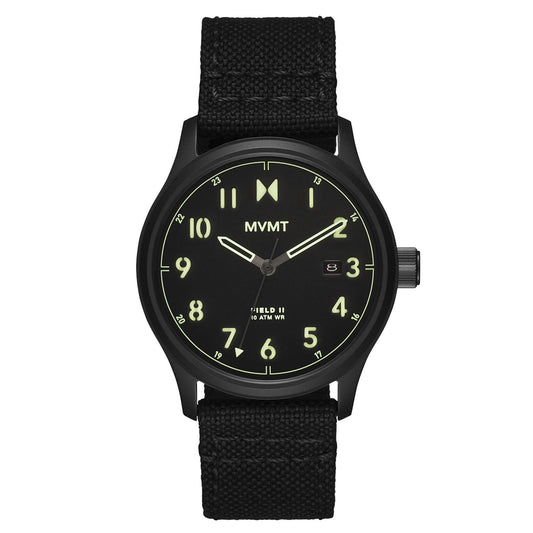Field II | Black Lume | 41MM - main image