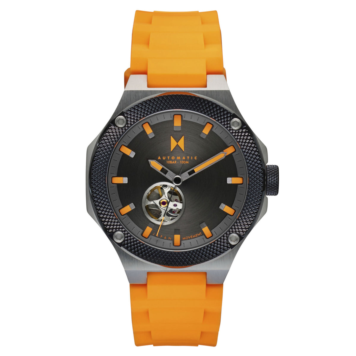 Raptor Automatic | Electric Orange | 46.5MM - main image