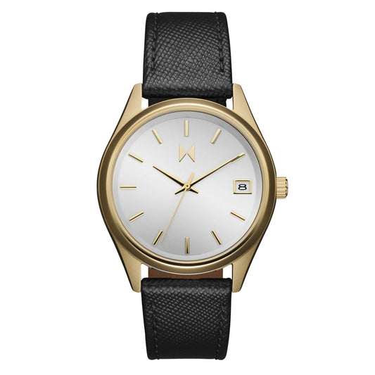 Rise Boyfriend | Saffiano Noir | 36MM - main image