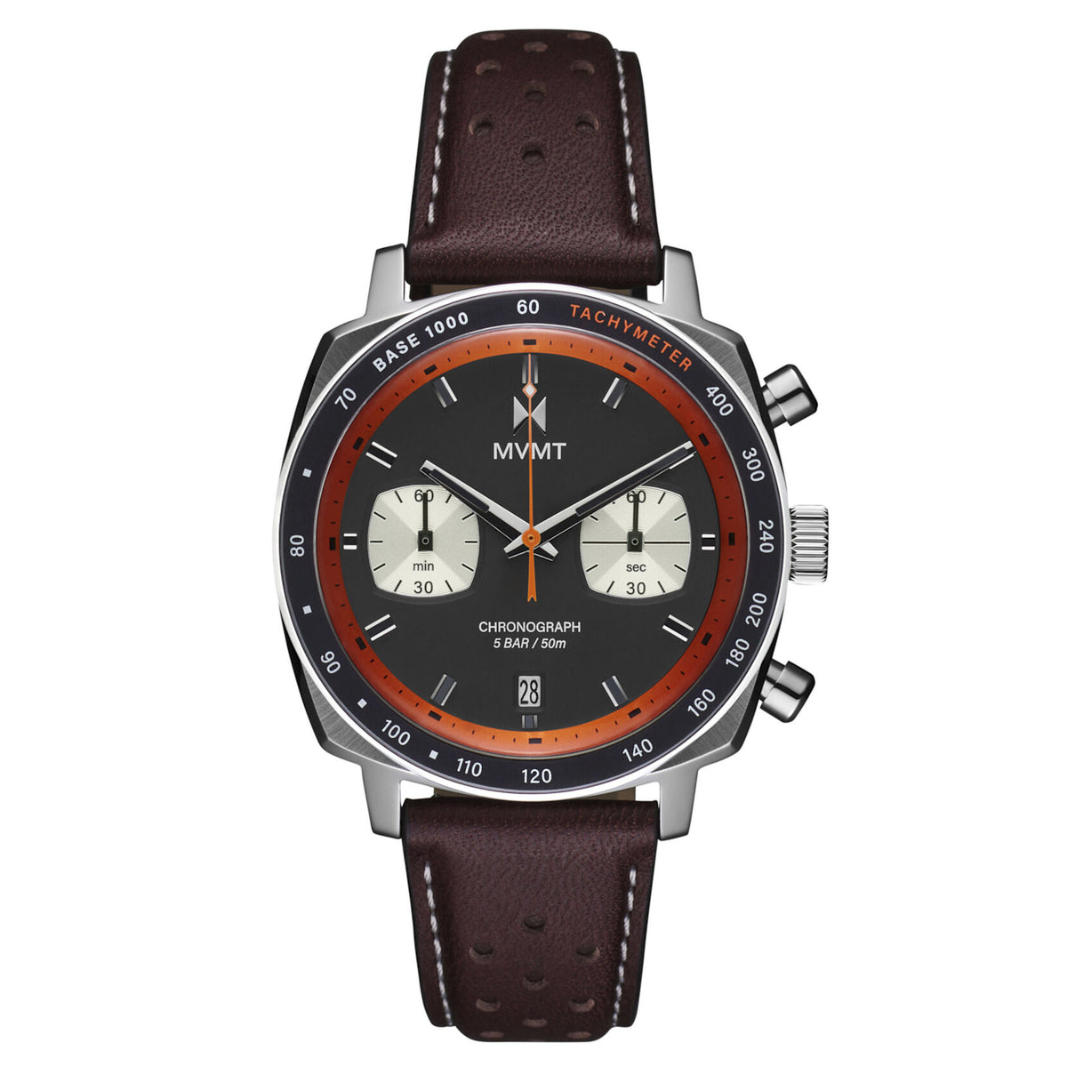 Mulholland Chronograph | Sunset Orange | 42MM - main image
