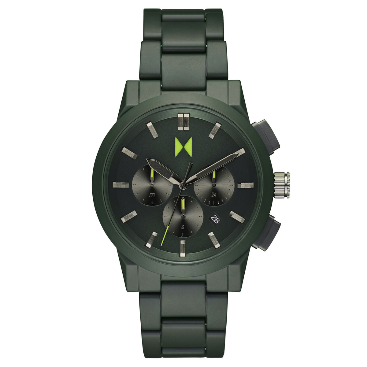 Chrono II Ceramic | Matte Green | 44MM - main image