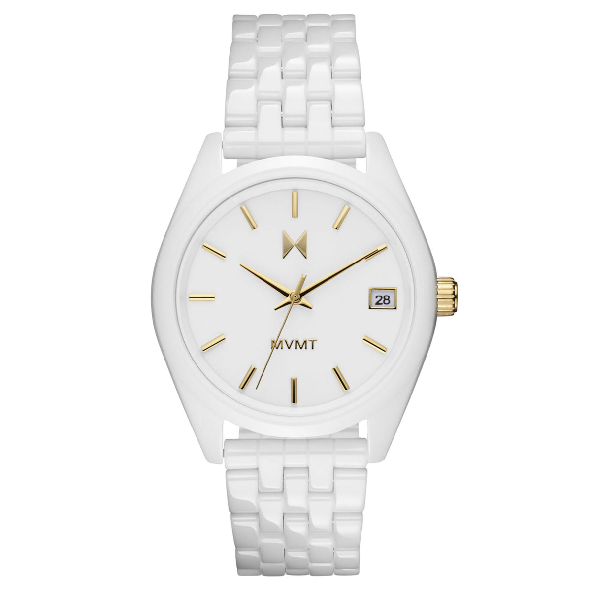 Rise Boyfriend Ceramic | Gloss White | 36MM - main image