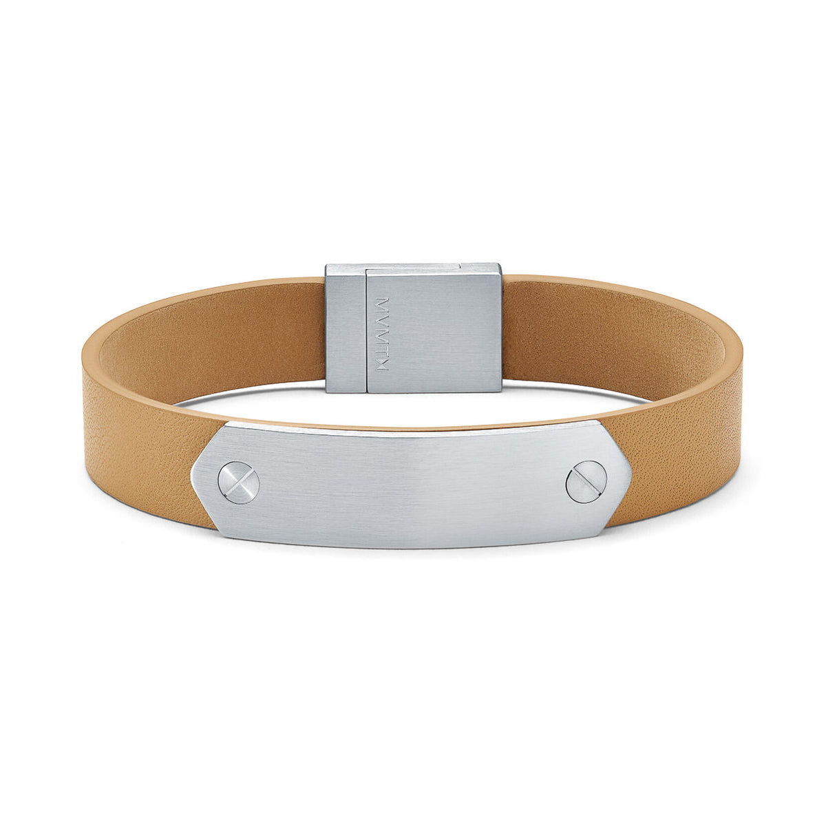 Leather ID Bracelet | Tan - main image