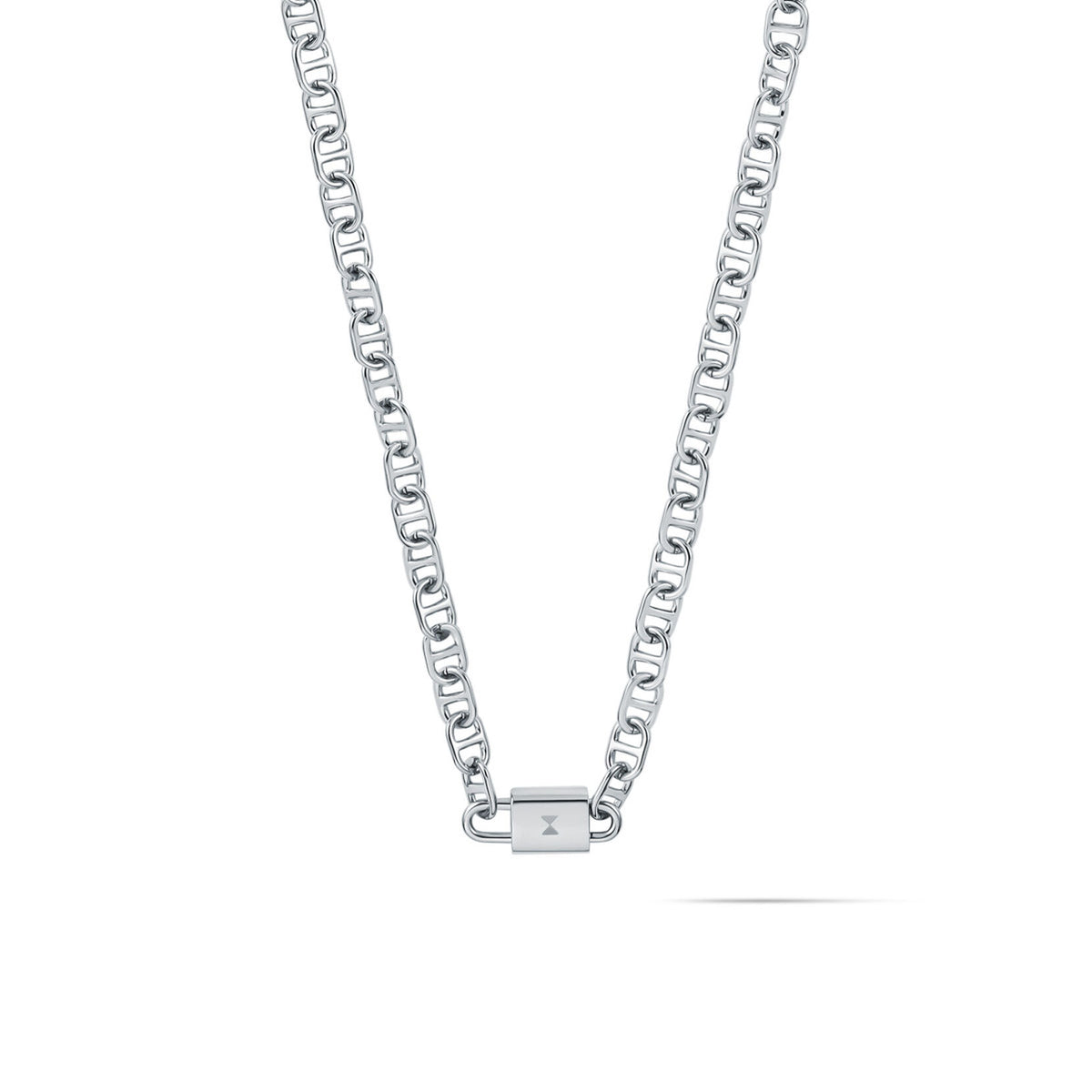 Anchor Chain Necklace | Silver - image 3