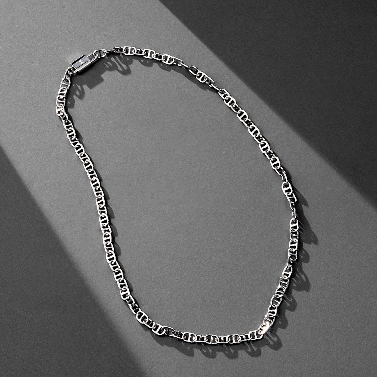 Anchor Chain Necklace | Silver - image 5