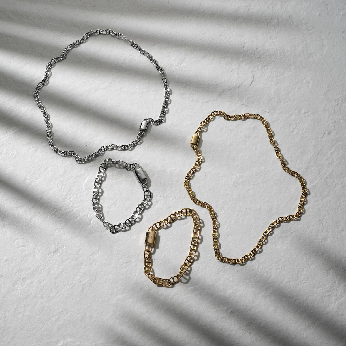 Anchor Chain Necklace | Silver - image 6