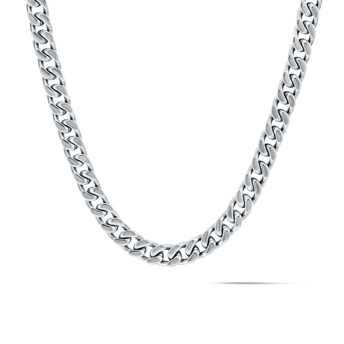 Curb Chain Necklace - 7MM | Silver - main image