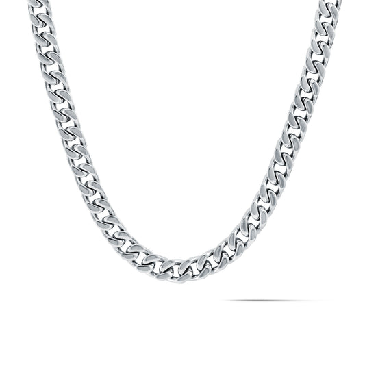 Curb Chain Necklace - 7MM | Silver - main image
