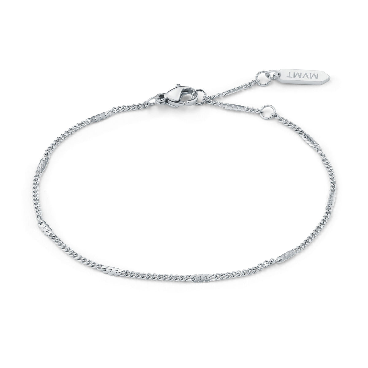 Stamped Chain Bracelet | Silver - main image