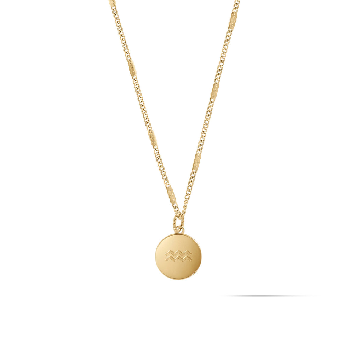 Zodiac Charm - Aquarius | Gold - image 3