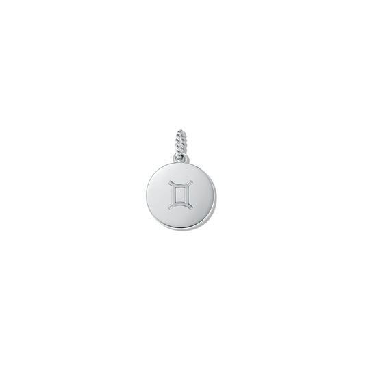 Zodiac Charm - Gemini | Silver - main image