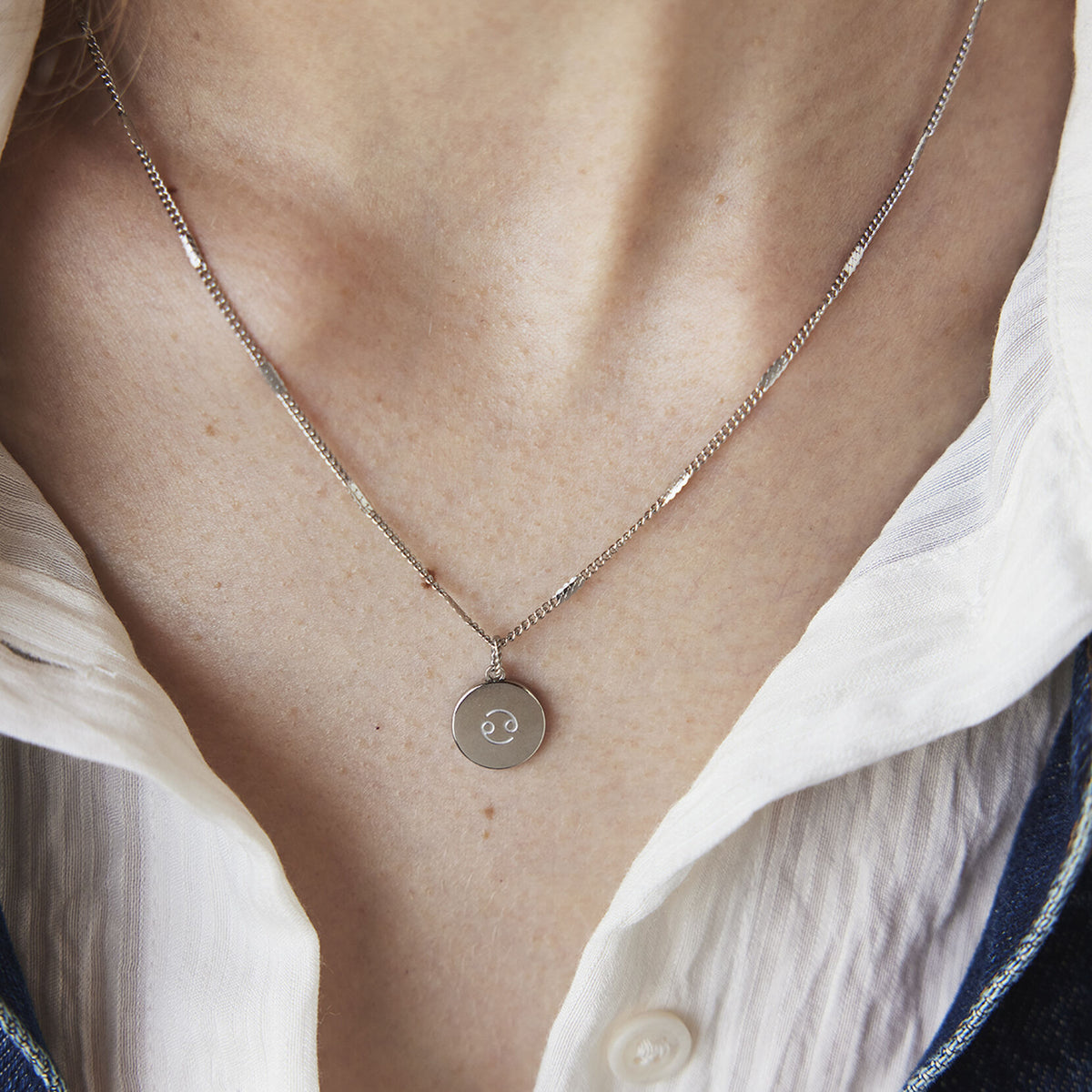 Zodiac Charm - Virgo | Silver - image 5