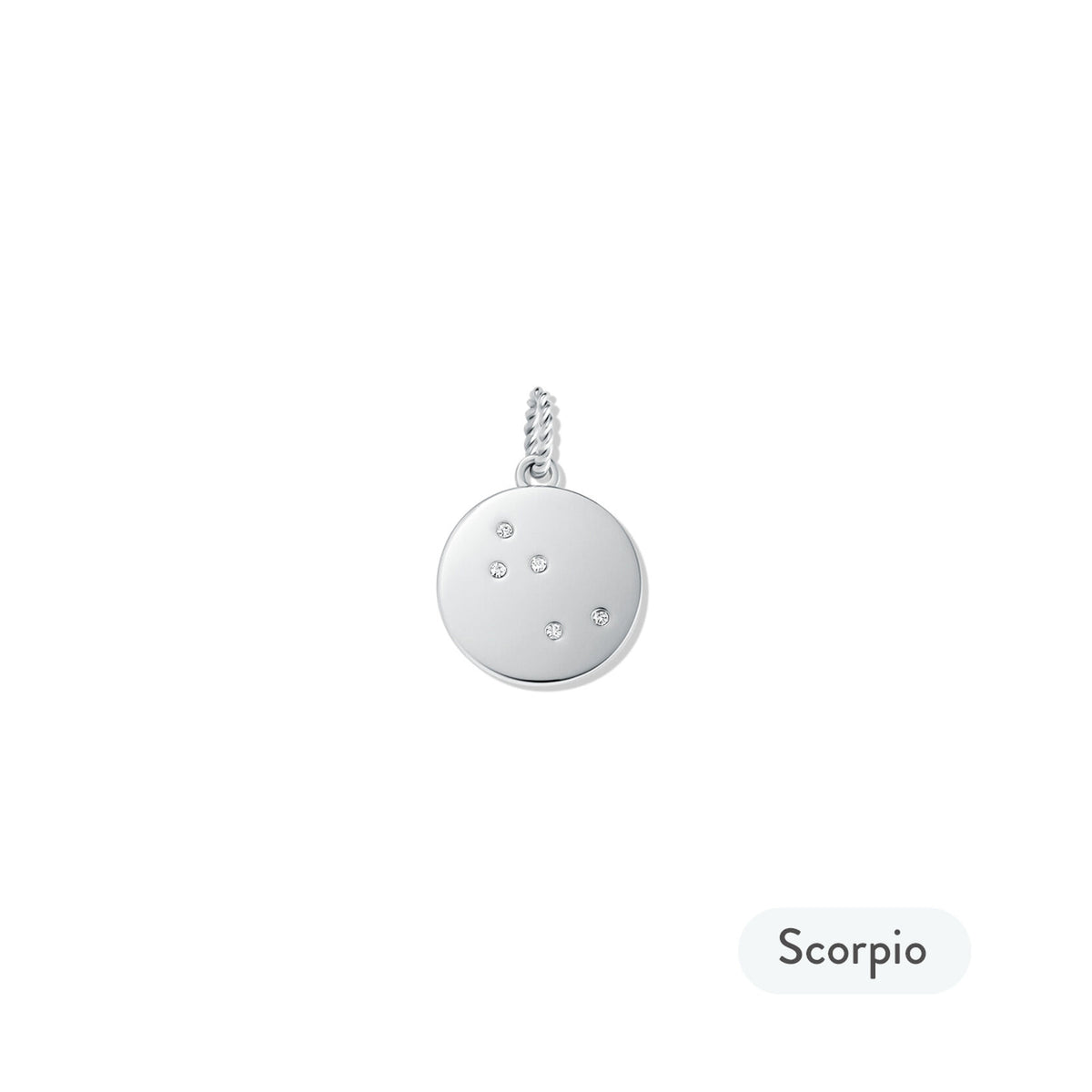 Zodiac Charm - Scorpio | Silver - image 2