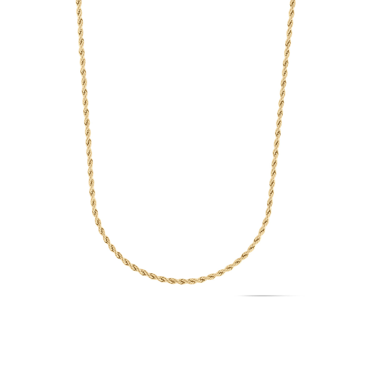Rope Chain Necklace - 2.4MM | Gold - main image