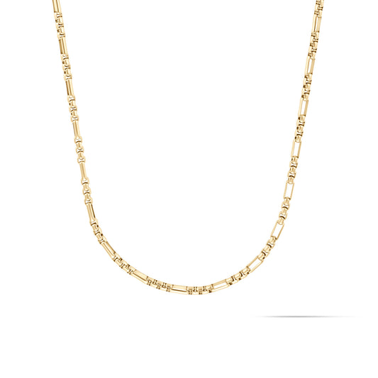 Figaro Box Chain Necklace | Gold - main image