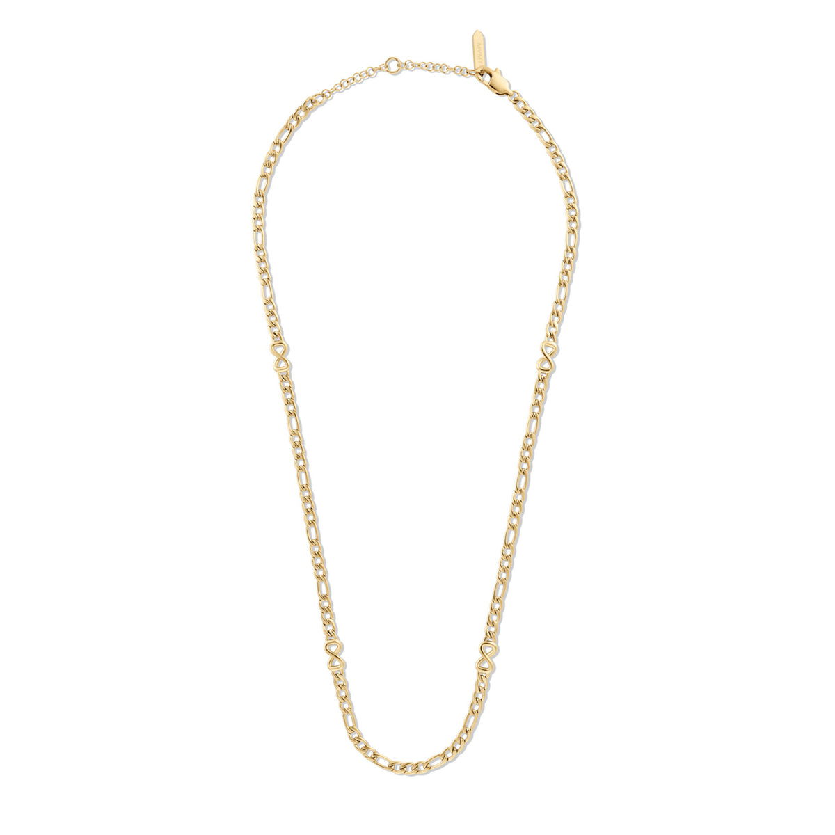 Figaro Chain Necklace - 3.8MM | Gold - image 2
