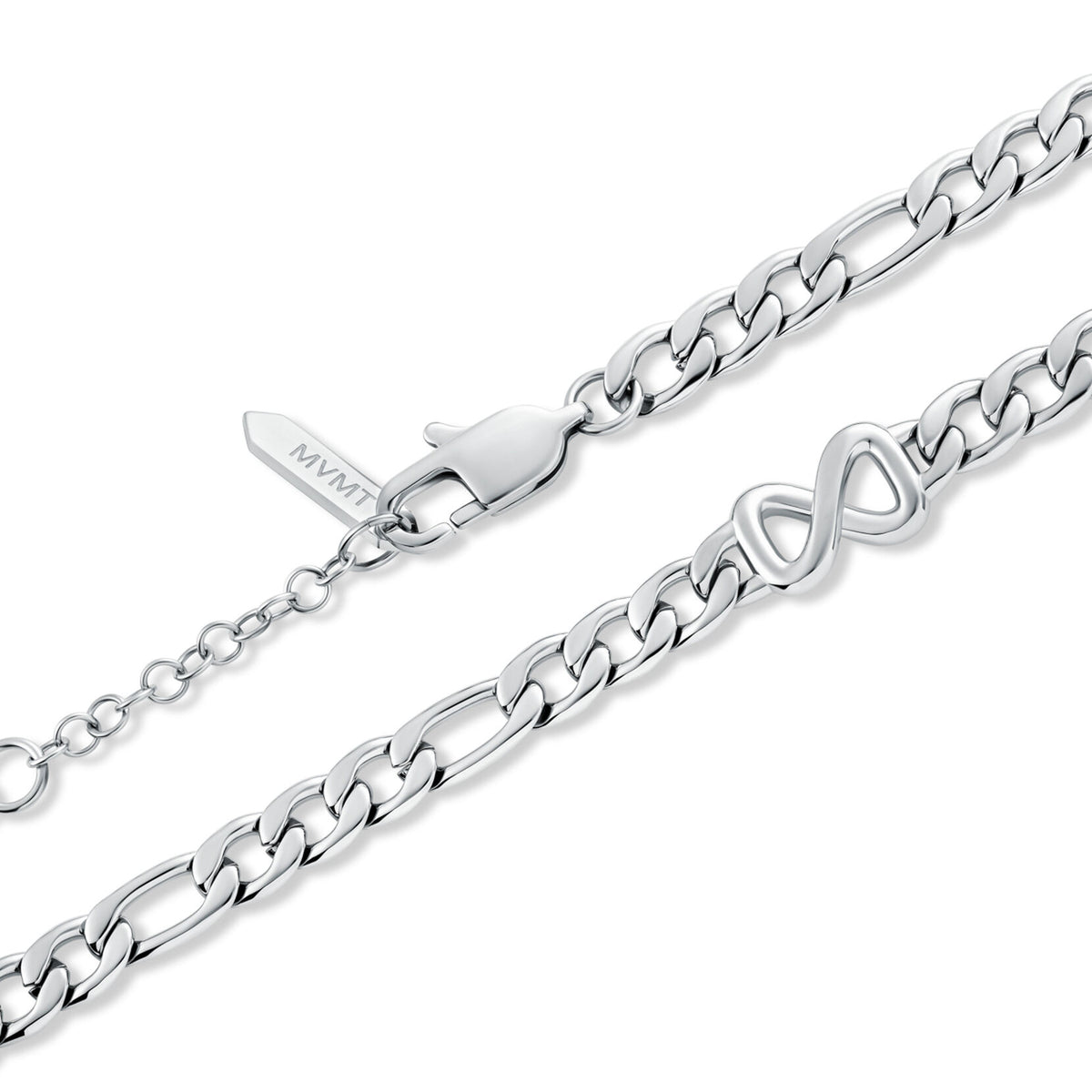 Figaro Chain Necklace - 5.3MM | Silver - image 3