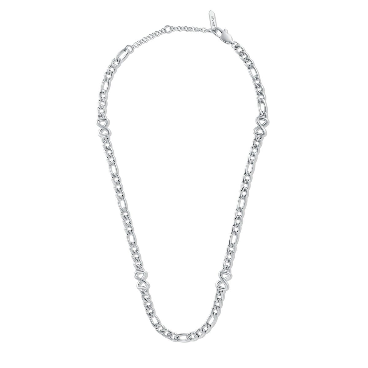 Figaro Chain Necklace - 5.3MM | Silver - image 2