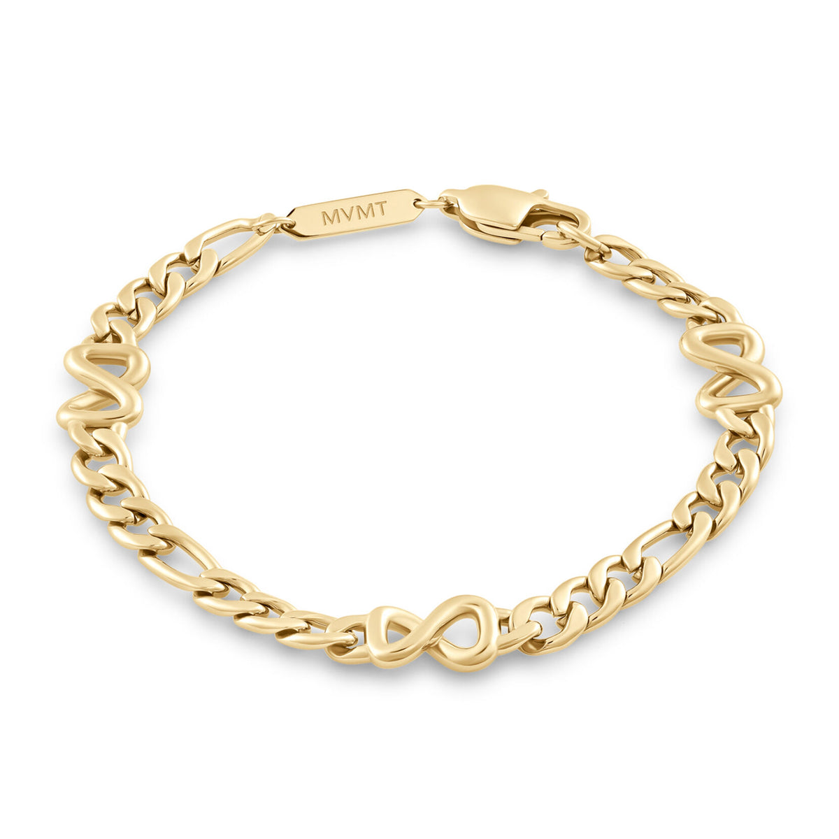 Figaro Chain Bracelet - 5.3MM | Gold - main image