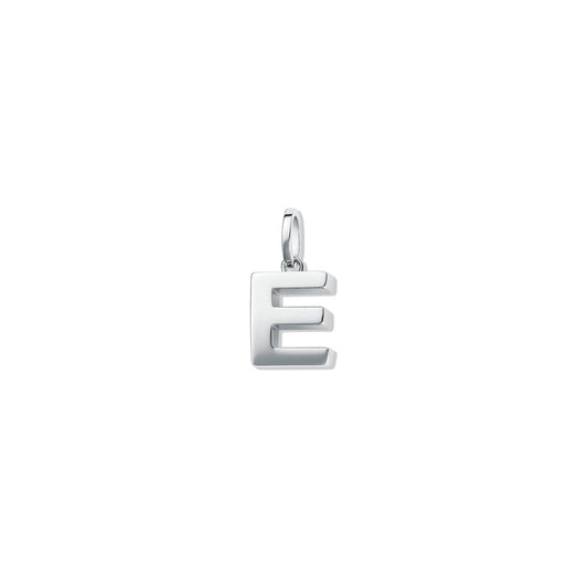 Alphabet Charm - E | Silver - main image