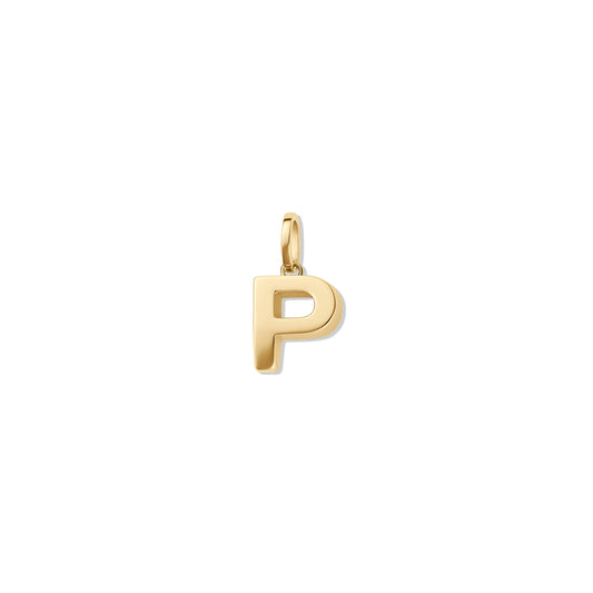 Alphabet Charm - P | Gold - main image