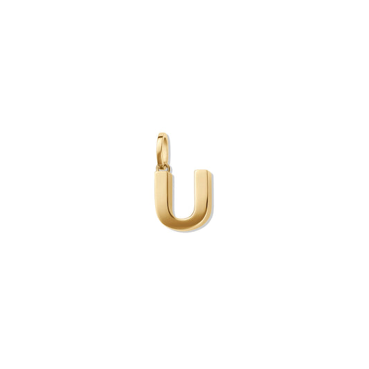 Alphabet Charm - U | Gold - main image
