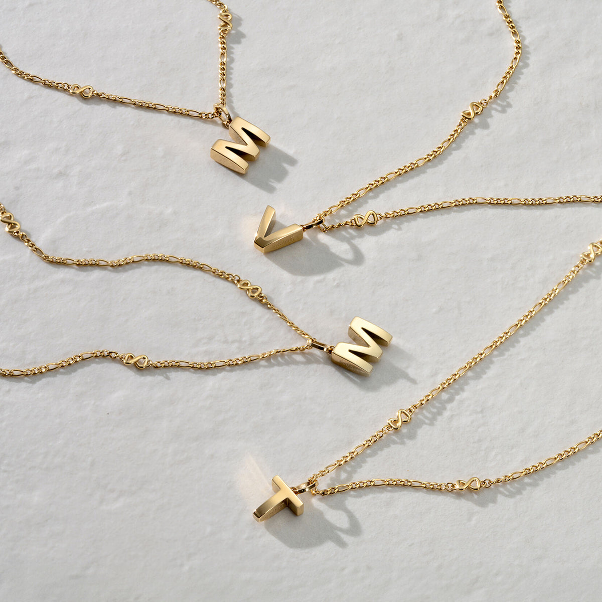 Alphabet Charm - C | Gold - image 2